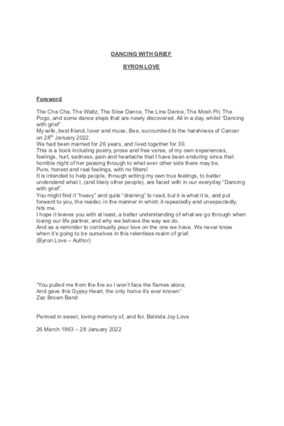 Show details for Dancing With Grief