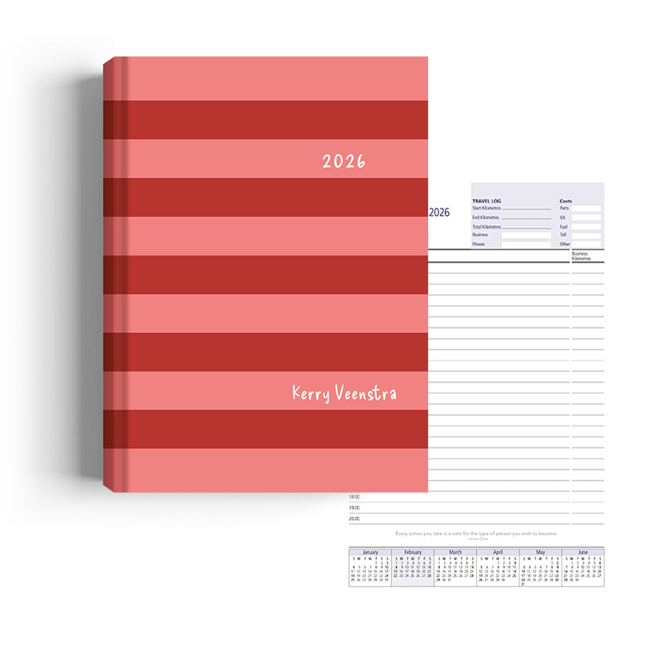 Show details for Candy Stripes Diary Management