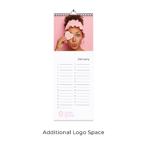 Show details for 2027 Slim Wall Calendar - B - Logo Space