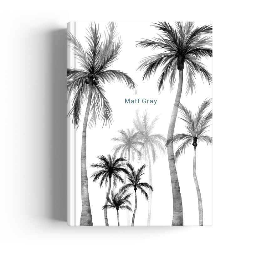 Show details for Midnight Palms A4 Journal