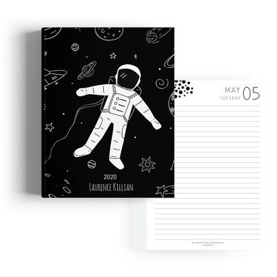 Show details for Spaceman A5 Hard Cover Student Diary