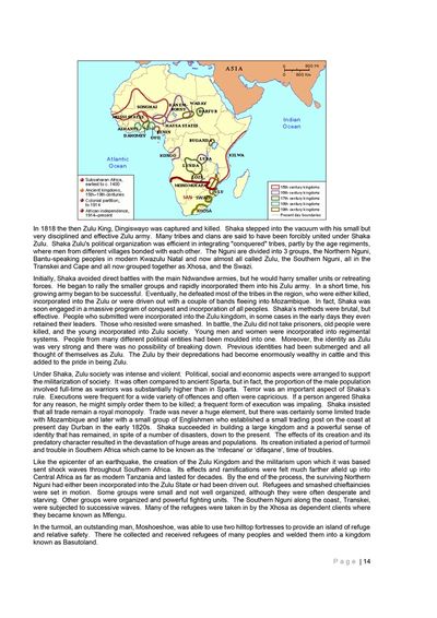 Show details for Southern Africa a Personal Perspective