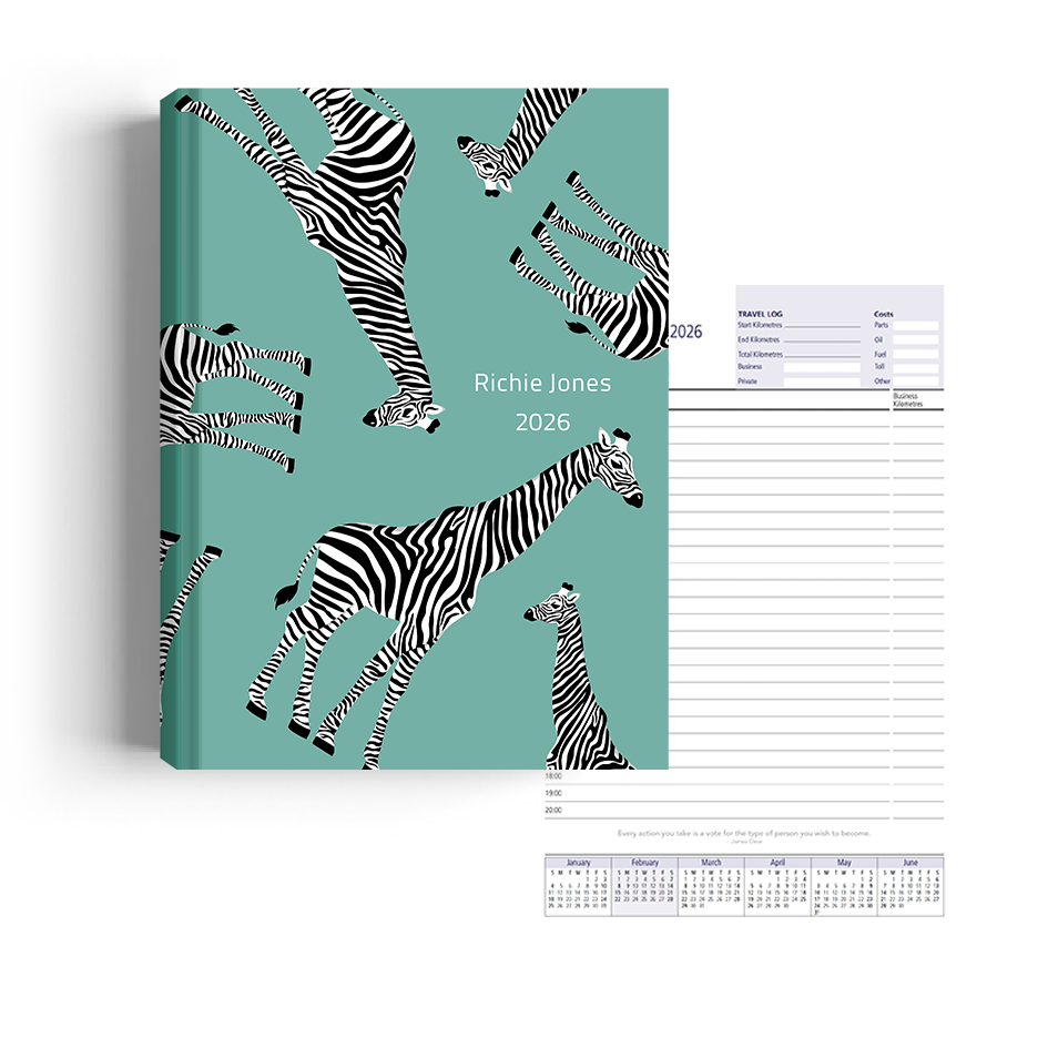 Show details for Zippy Blue Gerry Diary Management