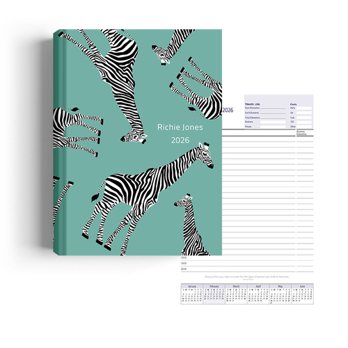 Show details for Zippy Blue Gerry Diary Management