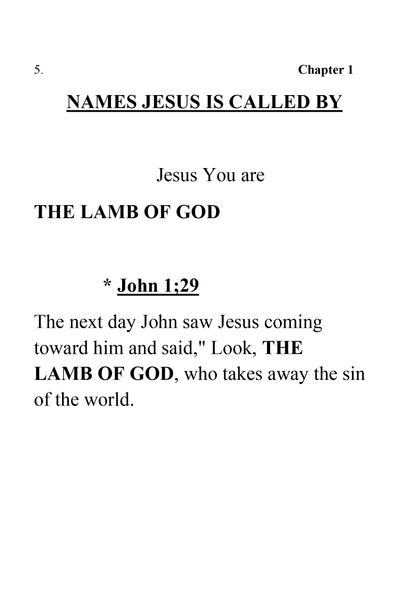Show details for Who Jesus Is To Me