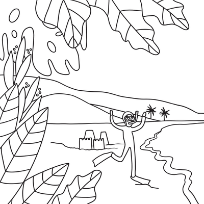 Show details for The Whale & Me (Colouring Book)