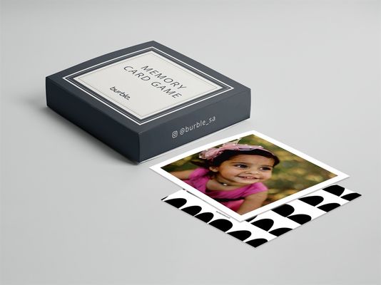 Show details for Memory Game - Monochromatic Pattern