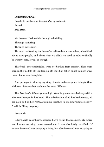 Show details for Becoming Unshakable 