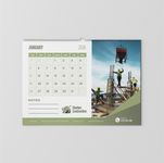 Show details for A3 Wiro Calendar