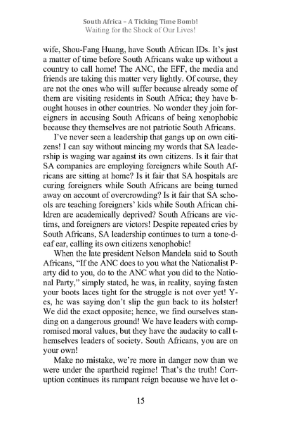 Show details for South Africa - A Ticking Time Bomb