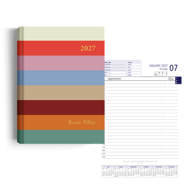Show details for Summer Stripes Diary A4