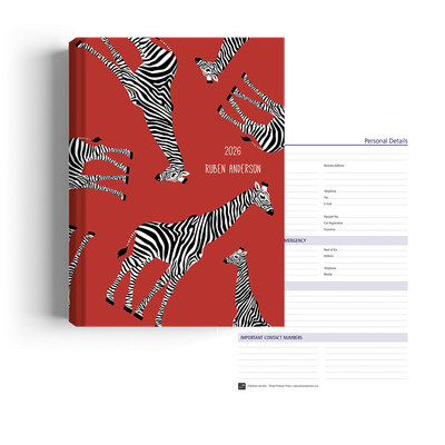 Show details for Zippy Red Gerry Diary Management