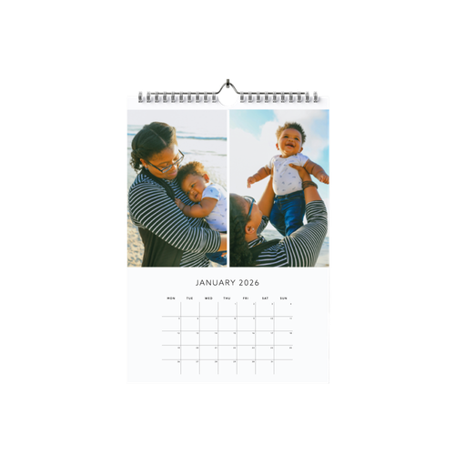 Show details for 2026 A4 Calendar (Clean Blocks)