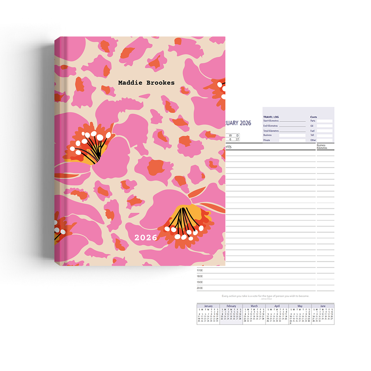 Show details for Sugar Bloom Diary A4
