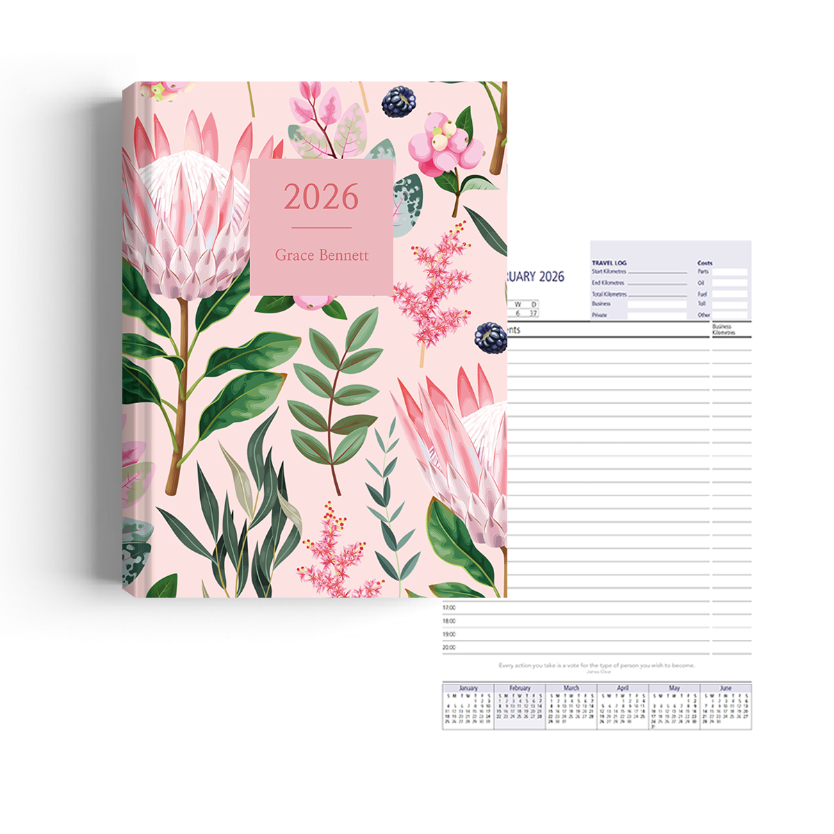 Show details for Protea Garden Diary A4