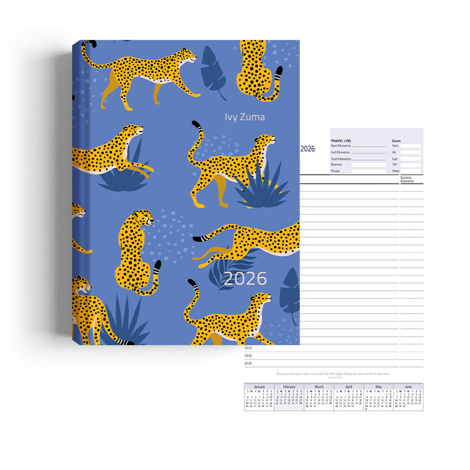 Show details for Cheetah Blues Diary Management