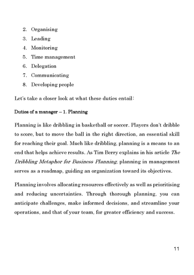 Show details for The Manager's Handbook