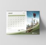 Show details for A3 Wiro Calendar