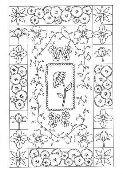 Show details for Homespun's Garden - Adult Colouring Book