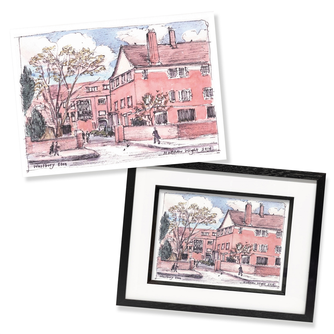 Show details for A4 Print Westbury House
