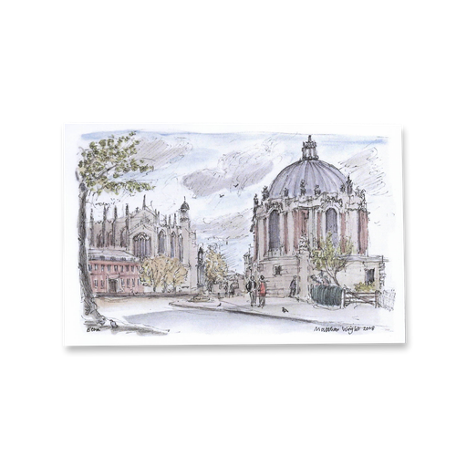 Show details for School Library and Eton College Chapel Notelet