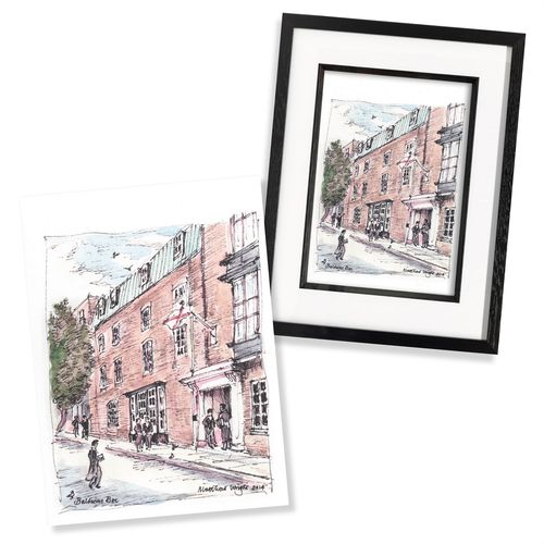 Show details for A4 Print Baldwin’s Bec House