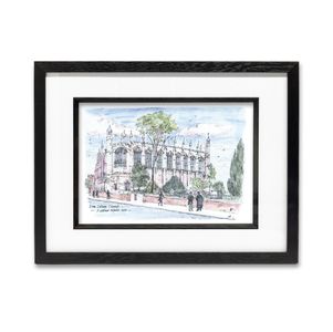 Show details for A4 Print Eton College Chapel