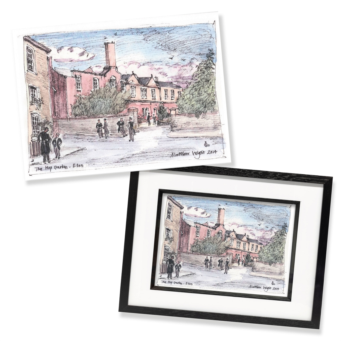Show details for A4 Print The Hopgarden House