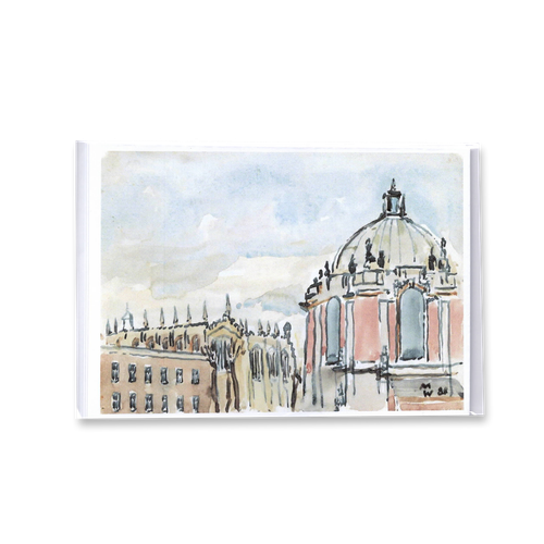 Show details for School Library and Eton College Chapel Watercolour Notelet