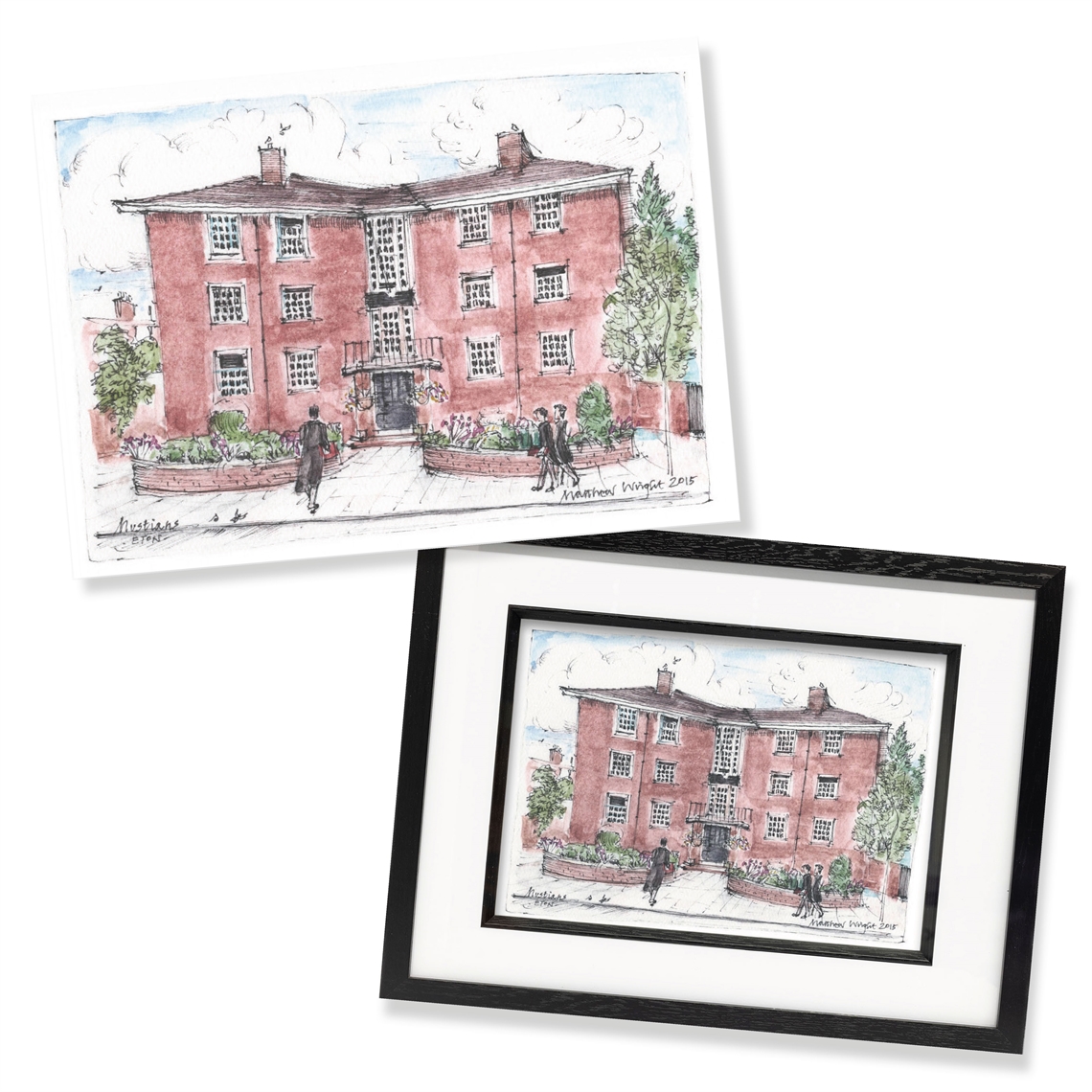 Show details for A4 Print Mustians House