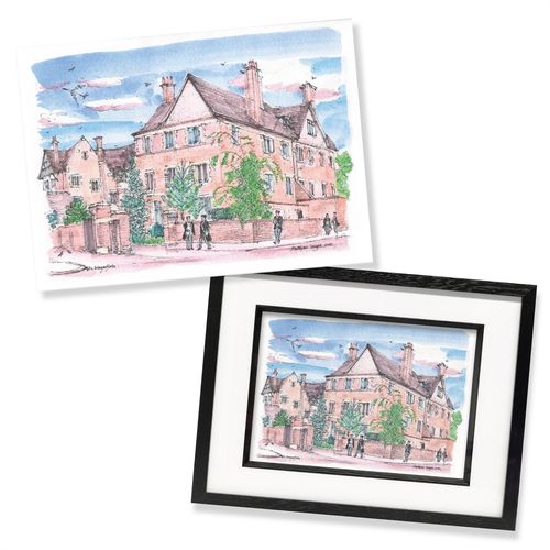 Show details for A4 Print Waynflete House