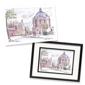 Show details for A4 Print School Library and Eton College Chapel