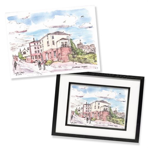 Show details for A4 Print South Lawn House