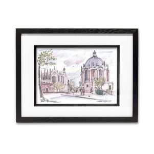 Show details for A4 Print School Library and Eton College Chapel