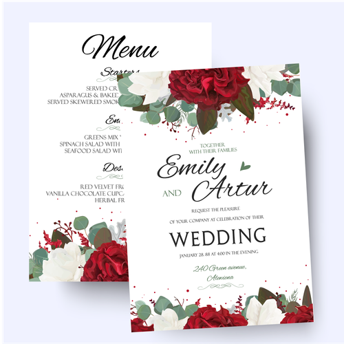 Show details for Invitations + Envelopes