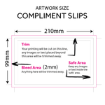 Show details for Compliment Slips